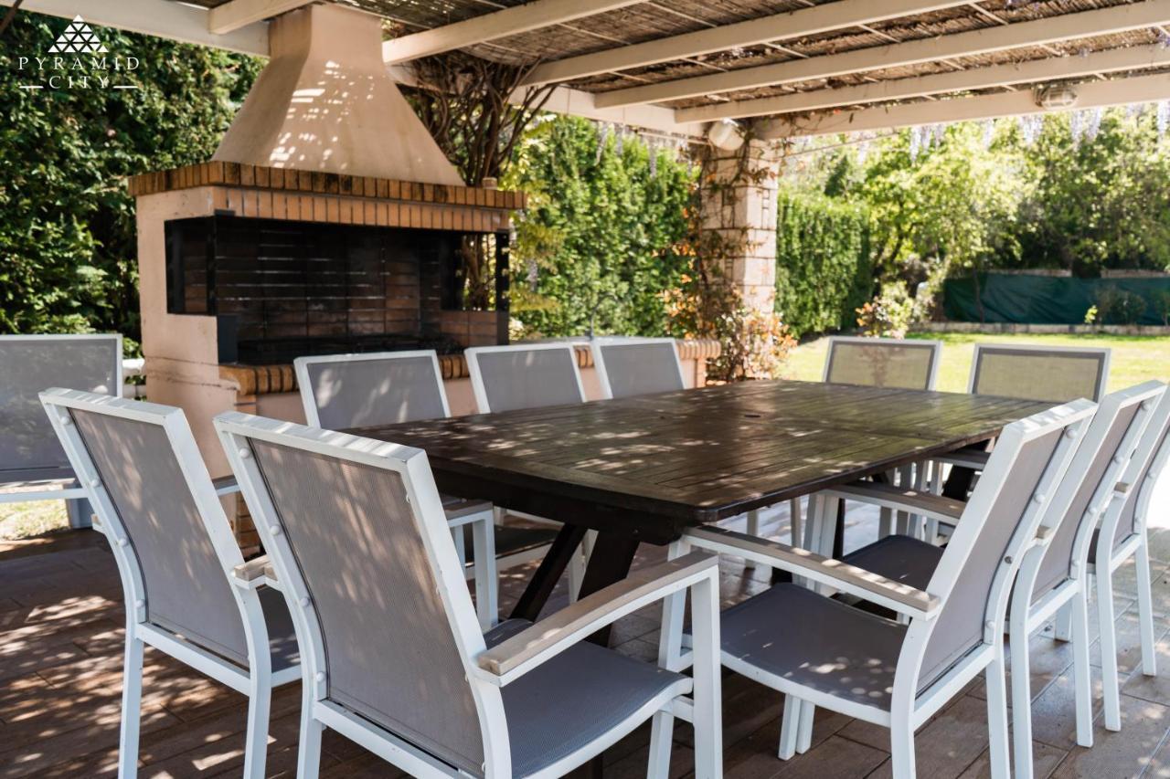 Luxury Villa Hera - Beachfront Roda  Dış mekan fotoğraf